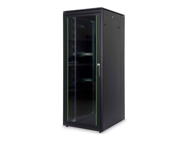 Digitus Unique Dn-19 42U-8/10-B-1 - Rack Kabinet - Sort, Ral 9005 - 42U - 19"