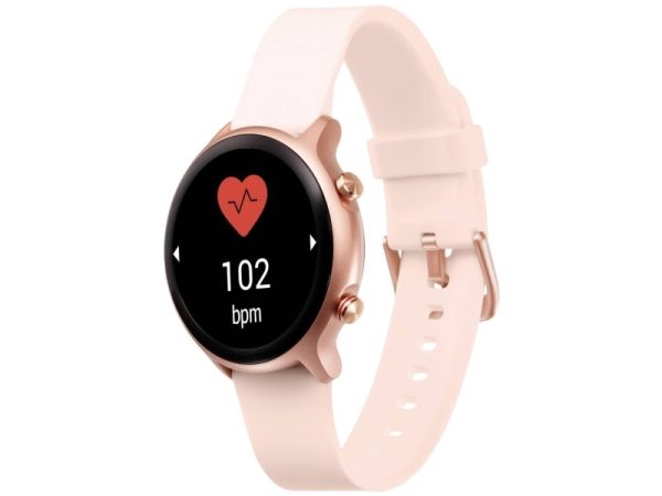 Doro Watch - Pink - Smart Ur Med Rem - Tpu-Silikone - Pink - Display 1.28" - Bluetooth - 45 G