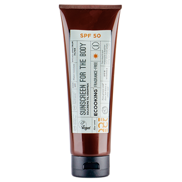 Ecooking Sunscreen Body SPF 50 - Parfumefri (250 ml)