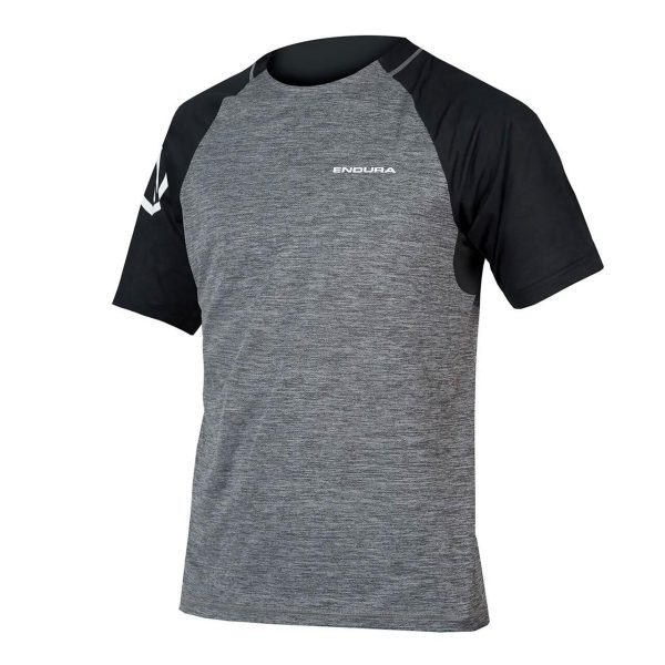 Endura Mens Singletrack S/S Jersey (Grå (PEWTERGREY) Large)