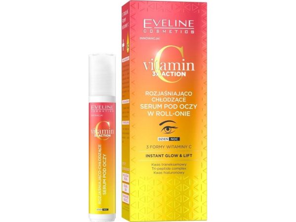 Eveline Vitamin C 3Xaction Eye Serum Roll-On