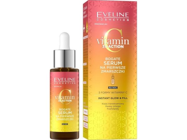 Eveline Vitamin C 3Xaction Night Serum Drop