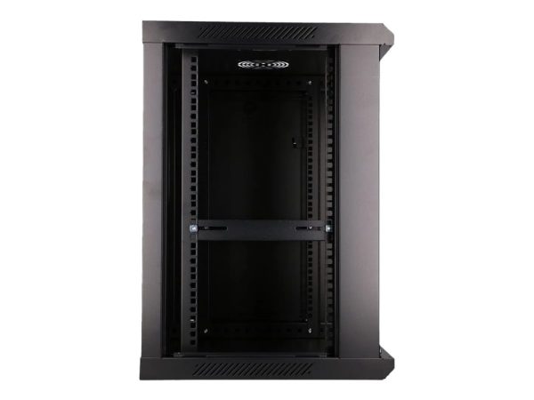 Extralink - Rack Kabinet - 600X600 Mm - Vægmonterbar - Sort - 12U - 19"