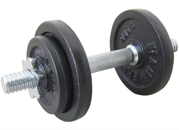 Finnlo Dumbbell Set Black Justerbar Håndvægt 10kg