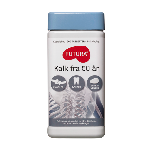 Futura Kalk 50+ (200 tab)