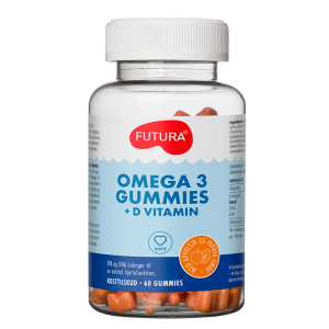 Futura Omega-3 + D-vitamin Gummies (60 stk)