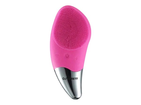 Garett Beauty Clean Soft - Ansigtsrensende Børste/Massageapparat - Trådløs - Mørk Pink