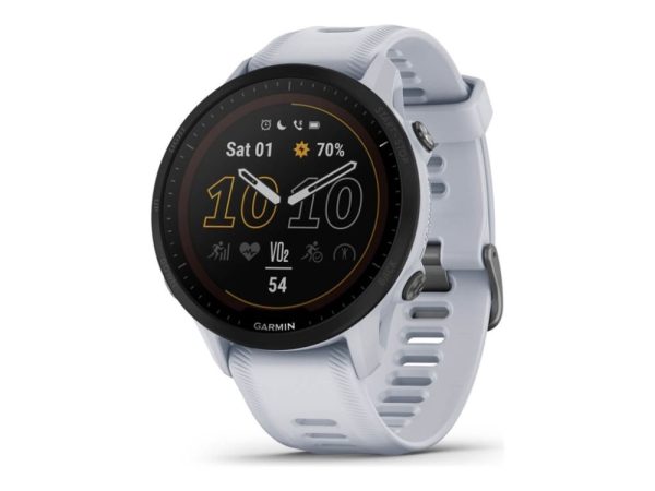 Garmin Forerunner 955 Solar - Sportsur Med Rem - Silikone - Håndledsstørrelse: 130-220 Mm - Display 1.3" - 32 Gb - Bluetooth, Wi-Fi, Ant+ - 53 G - Wh