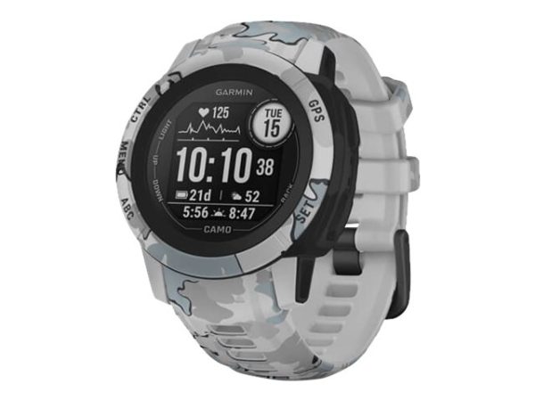 Garmin Instinct 2S - Camo Edition - 40 Mm - Dis-Camo - Sportsur Med Bånd - Silikone - Håndledsstørrelse: 112-180 Mm - Monokrom - 32 Mb - Bluetooth, A