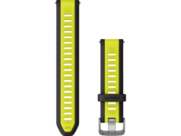 Garmin Watch Strap Quick Release 20Mm, Black/Yellow