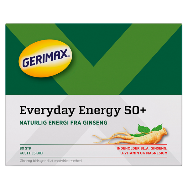 Gerimax Daglig Energi 50+ (80 tab.)