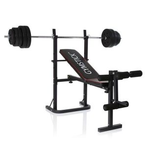Gymstick Weight Bench with 40kg Set