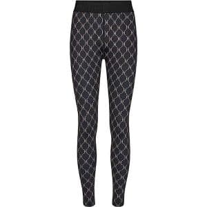 HYPE THE DETAiL legging w/print - Black/sand