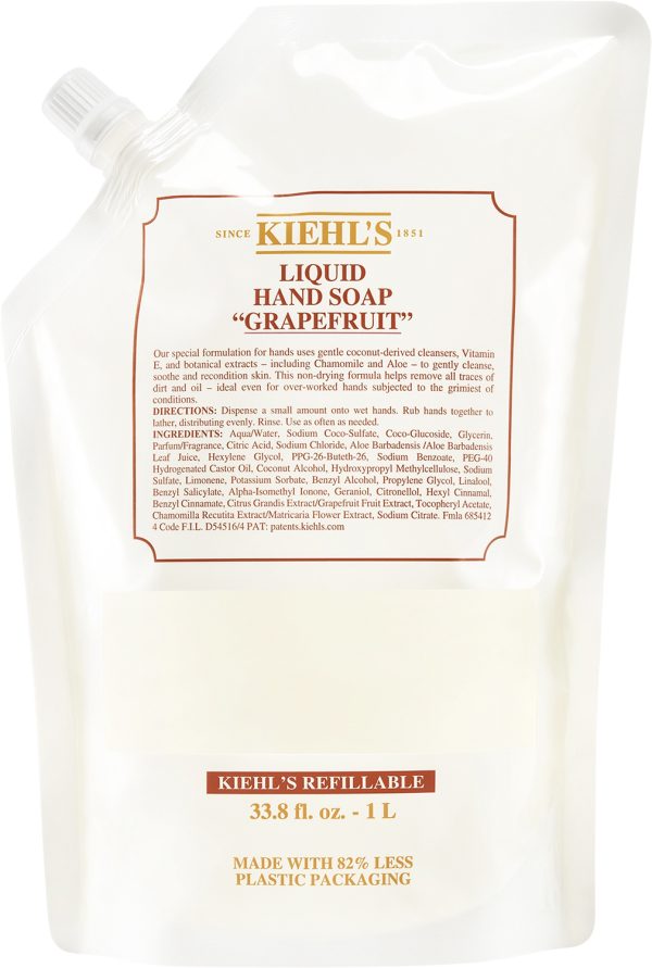 Hand Cleanser Grapefruit Refill