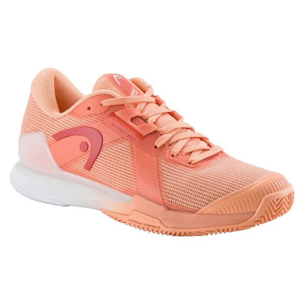 Head Sprint Pro 4.0 Clay Women Coral/White