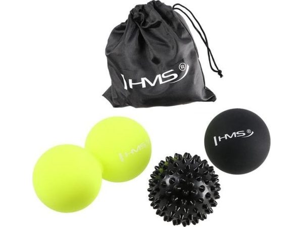 Hms Bls01 Set Massage Ball Set (3 Pcs) Hms