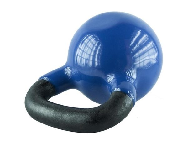 Hms Kettlebell, Vinyl Coated Kn16 Blue 16 Kg (17-6-183)