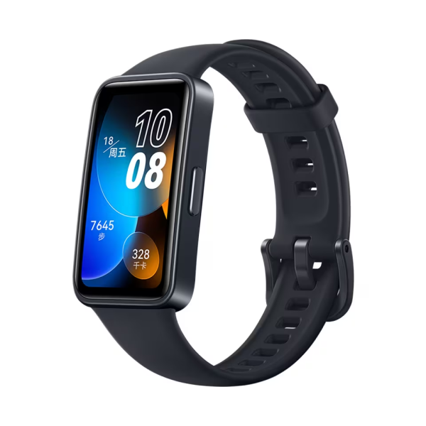 Huawei Band 8 - Aktivitetssporer Med Rem - Tpu - Håndledsstørrelse: 130-210 Mm - Display 1.47" - Wi-Fi, Bluetooth - 14 G - Midnat Sort