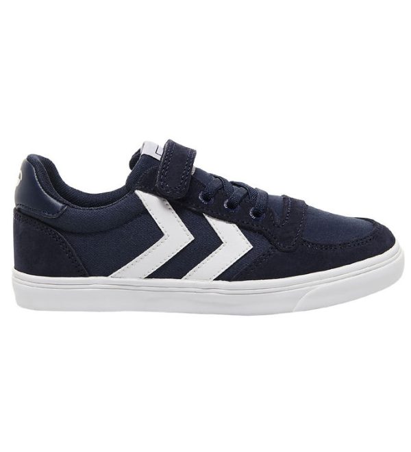 Hummel Sko - Slimmer Stadil Low Jr - Dress Blue