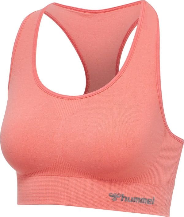 Hummel TIF Seamless Sports BH, coral