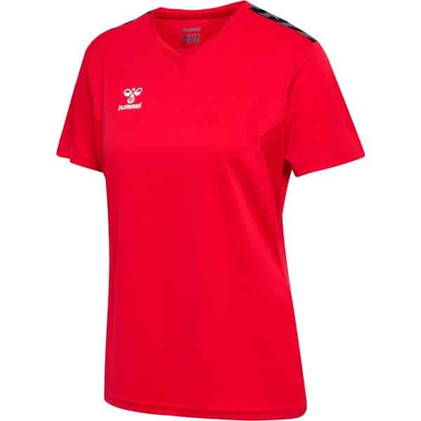 Hummel hmlAUTHENTIC PL Jersey T-shirt Dame, rød