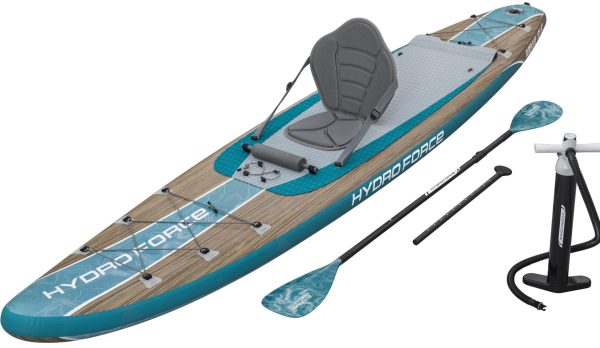 Hydro-Force Glider Elite 2-i-1 SUP Paddleboard og Kajak