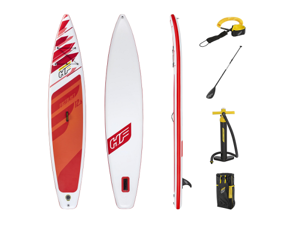 Hydro-Force Sup Paddle Board 3.81M X 76Cm X 15Cm Fastblast Tech Sæt