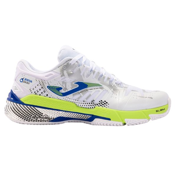 Joma T.Slam 2402 White/Fluorescent Yellow