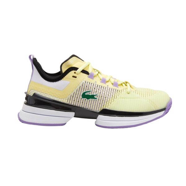 Lacoste AG-LT 21 Ultra Clay Women Light Yellow/Black