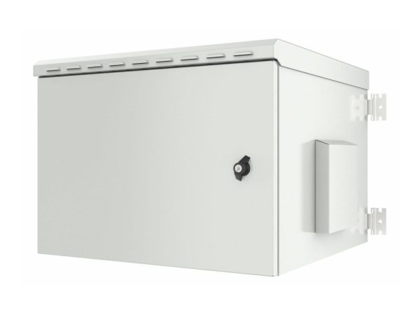 Lanview By Logon - Rack Kabinet - 60 X 60 - Vægmonterbar - Hvid, Ral 7035 - 7U - 19"