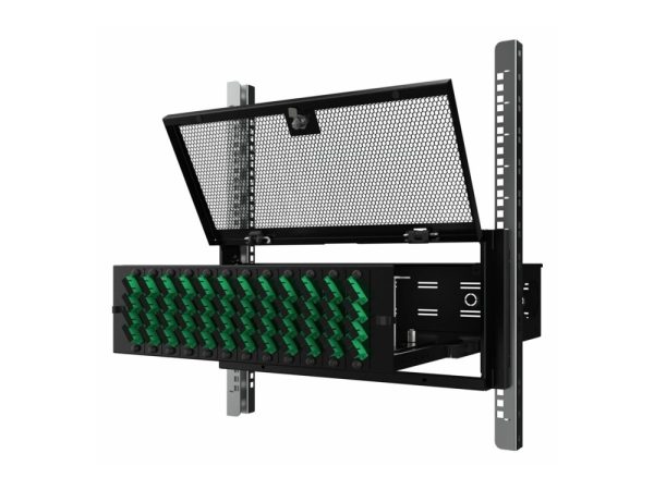 Lanview - Rack Cover Panel - Ral 9005, Sort - 5U - 19"