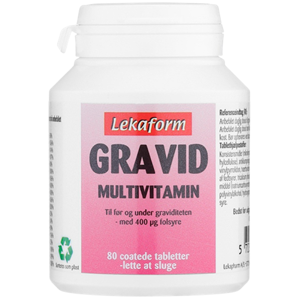 Lekaform Gravid Multivitamin (80 tabl)