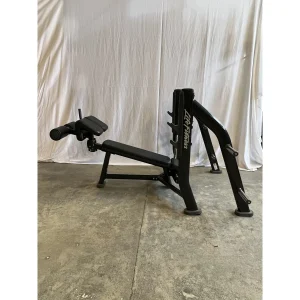 Life Fitness Signature Olympisk Decline Bænkpres m. Opbevaring - Brugt