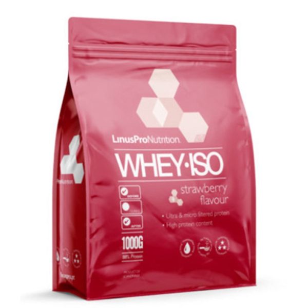 LinusPro WHEY ISO Jordbær (1 kg)