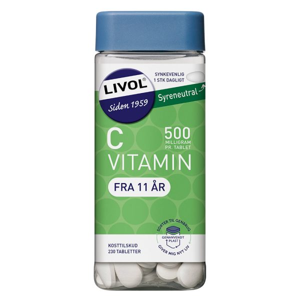 Livol C-Vitamin (230 stk) - Vitaminer & mineraler