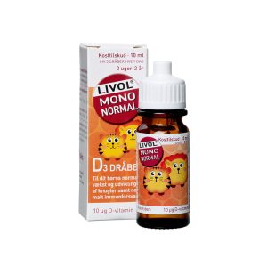 Livol D3 Dråber (10 ml) - Vitaminer & mineraler