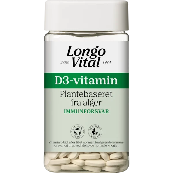 LongoVital D3-vitamin 180 Pieces