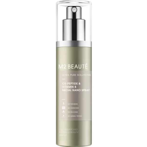 M2 Beaute Ultra Pure Solutions Cu-Peptide & Vitamin B Facial Nano Spray 75 ml