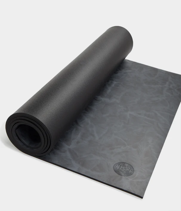 Manduka GRP Adaptr Hot Yoga Måtte Black Marbled, 5mm.