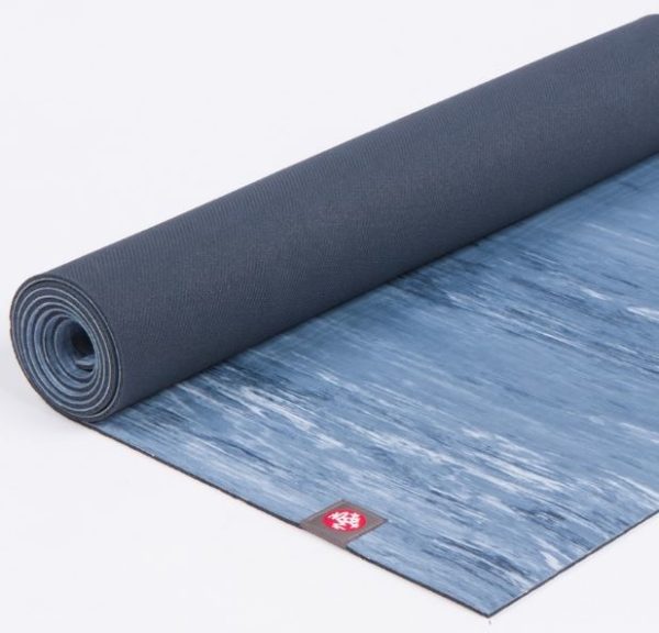 Manduka eKO Lite Yogamåtte Marbled Blue, 4mm.