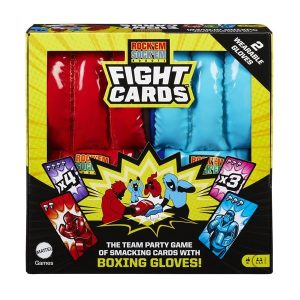 Mattel Games Rock 'Em Sock 'Em Robots Fight Cards