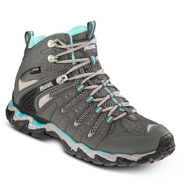 Meindl Womens Respond Lady Mid II GTX (Grå (ANTHRACITE/TURQUOISE) 37)