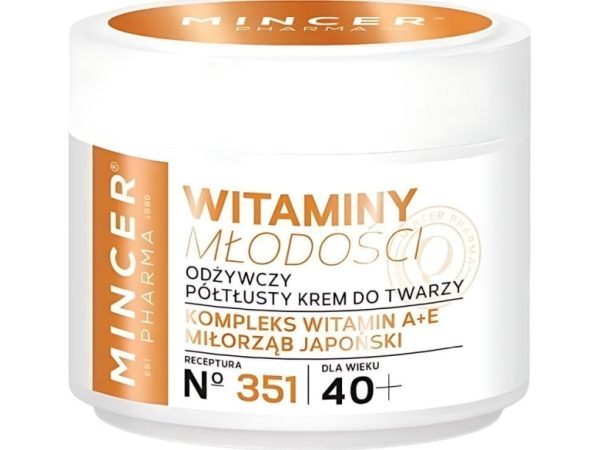 Mincer Vitamin Of Youth 351 Nourishing Cream