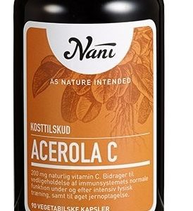 Nani Acerola C-vitamin, 90 kap.