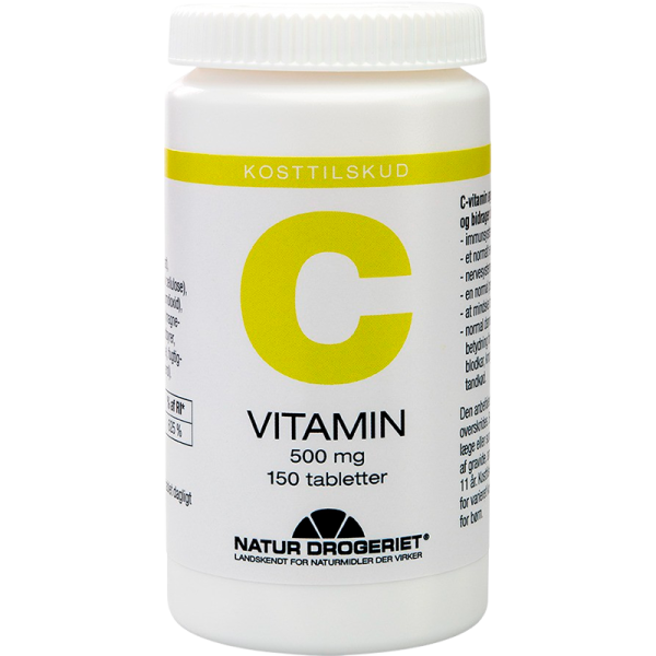 Natur Drogeriet C-Vitamin 500 mg (150 tabl)