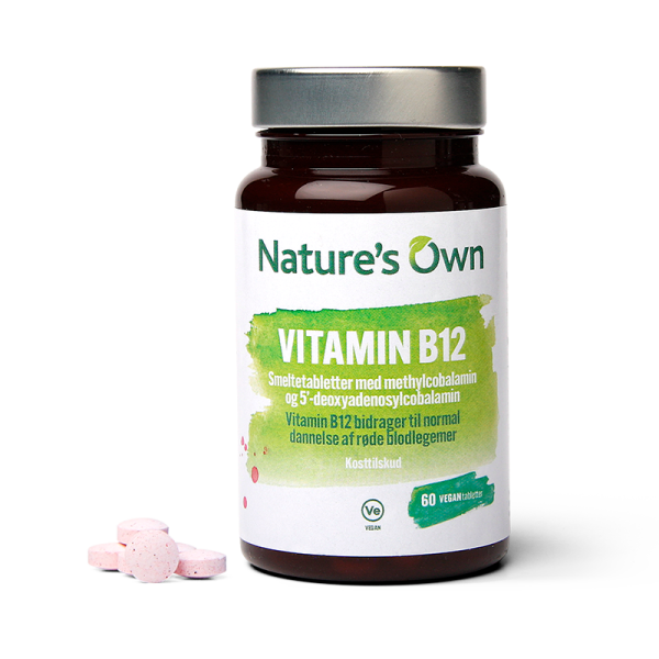 Natures Own Vitamin B12 Vegan smeltetablet (60 tab.)