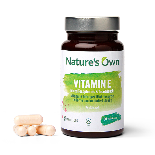 Natures Own Vitamin E Mixed Tocopherols & Tocotrieno (60 kap)