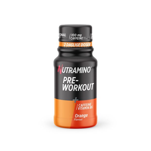 Nutramino Pre-Workout Shot (60ml) - Orange - Energi