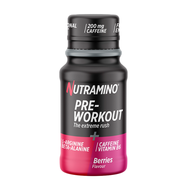 Nutramino Pre-Workout Shot Berries (60 ml)