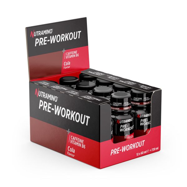 Nutramino Pre-Workout Shot - Cola (12x 60ml) - Energi